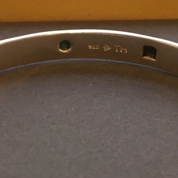 SILPADA Turquoise Sterling Silver 925 Bangle - Picture 8 of 9